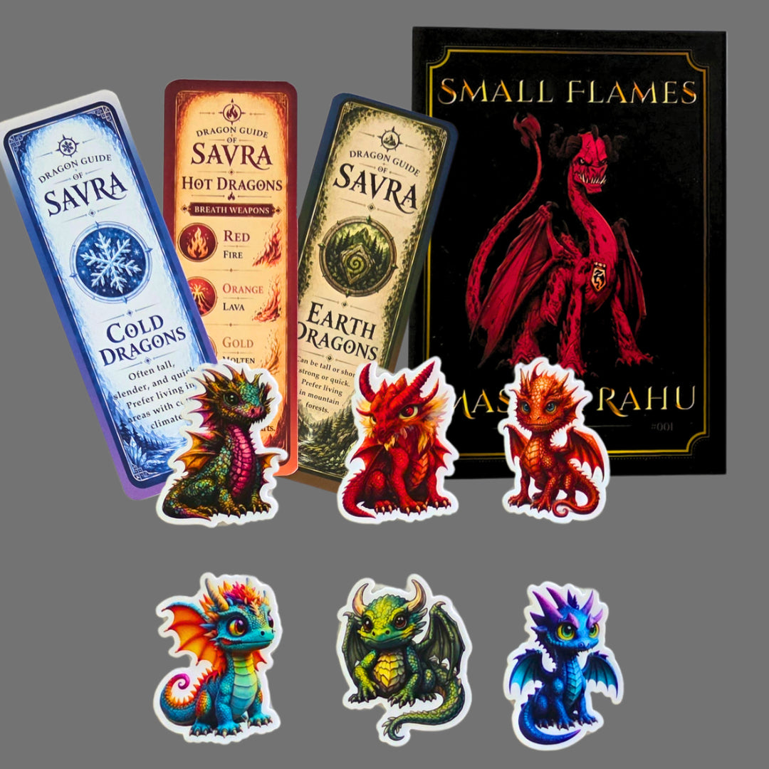 Small Flames Swag Bag #1