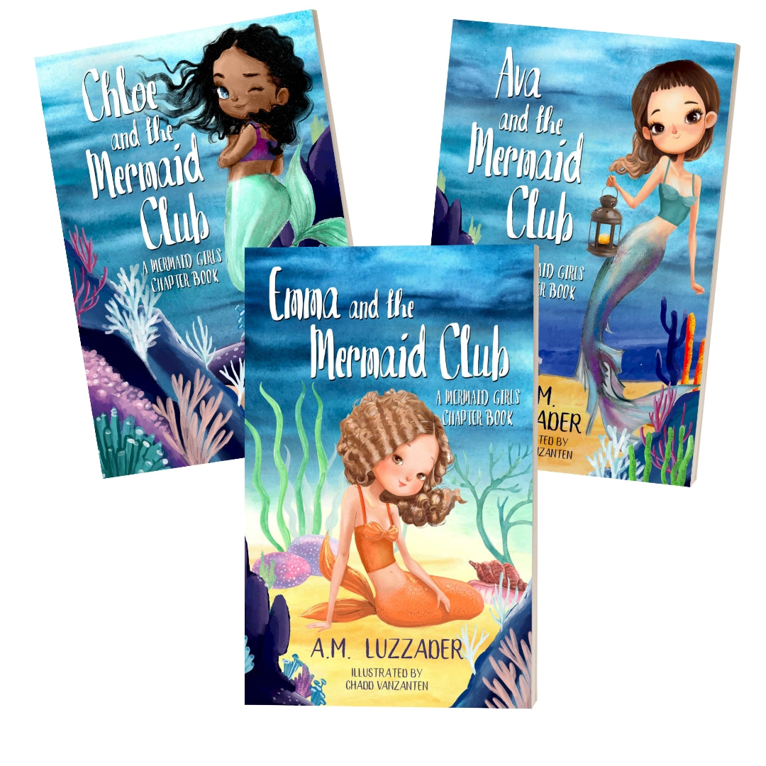The Mermaid Club Chapter Book Collection - 3 Books (for ages 6-10)