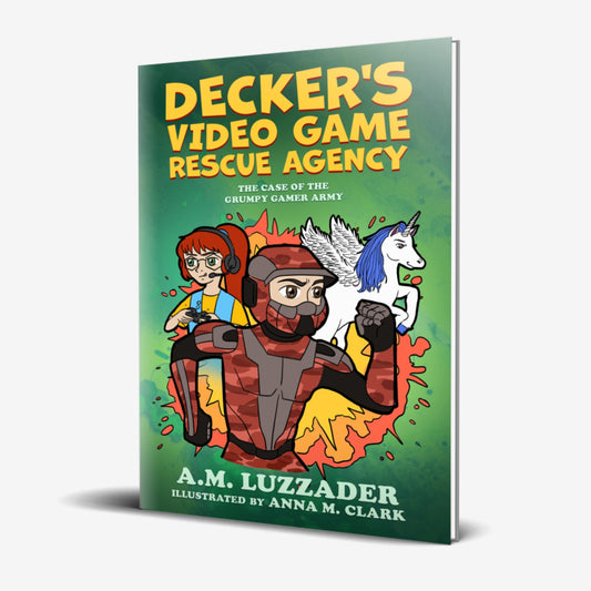 Decker's Video Game Rescue Agency: The Case of the Grumpy Gamer Army