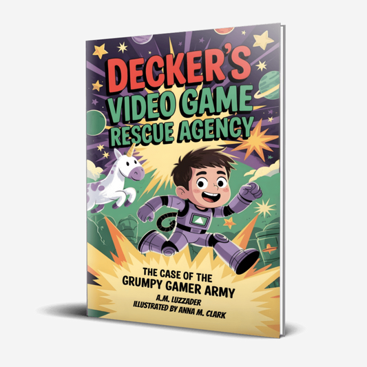 Decker's Video Game Rescue Agency: The Case of the Grumpy Gamer Army