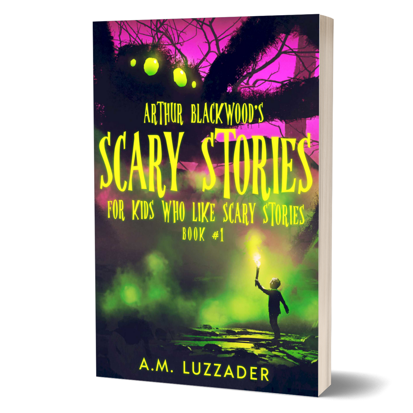 Arthur Blackwood's Scary Stories for Kids Who Like Scary Stories Book